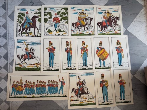 Lotto stampe militari - lotto,