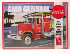 GMC Generale Semi Trattore 1976 Coca Cola Kit Modellismo Plastica Auto 1:25 AMT