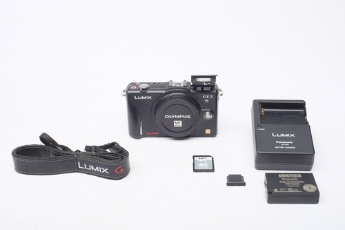 Corpo fotocamera panasonic gf2 - corpo,