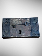 Antica serratura vittoriana in