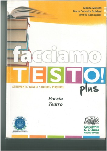 Facciamo testo plus poesia - facciamo,