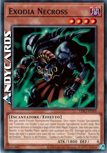 Exodia necross comune - exodia, •