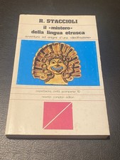 Staccioli Il Mistero Della Lingua Etrusca Ed Newton 