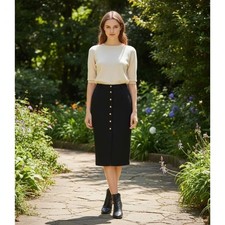 Gonna midi a matita Donna