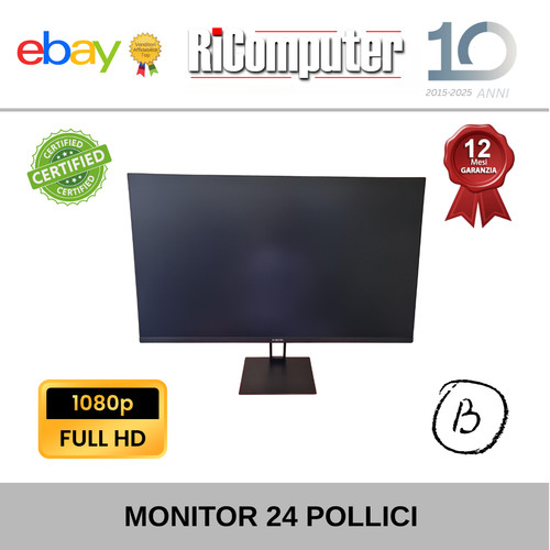 Monitor pollici full hd pc - hd,