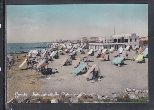 Cartolina caorle spiaggia - cartolina,