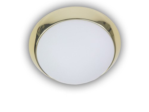 Plafoniera led vetro opale - led,