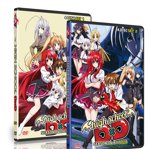 Anime dvd high school dxd - dvd,