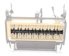 Asse rullo arieggiatore trattorino tagliaerba ORIGINALE STIGA 13-1986-11