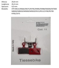 Pastiglie freno organiche - , xtr