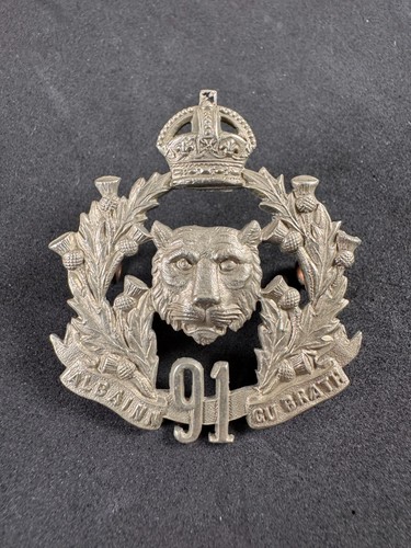 Ww1 91st regiment canadian - 91st,
