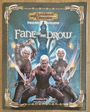 🔱 FANE OF THE DROW 🔱 Dungeons & Dragons D&D 3.5 FANTASTIC LOCATIONS