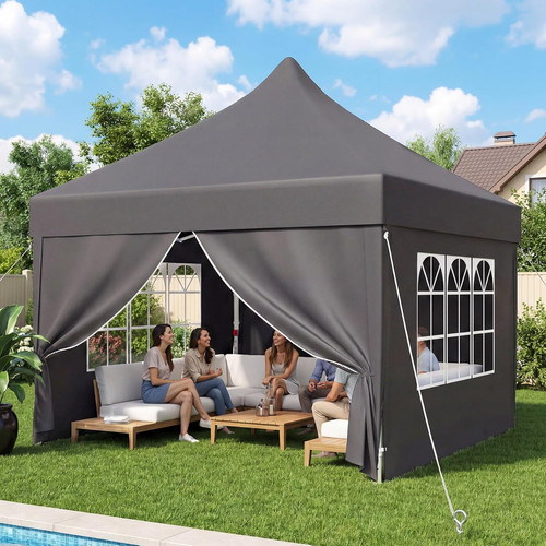 Gazebo 3x3 pieghevole - 3x3,
