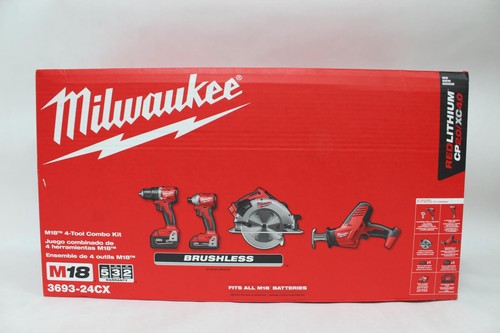 Milwaukee m18 kit combinato - kit, 4