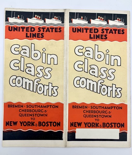 Brochure vintage united - brochure,