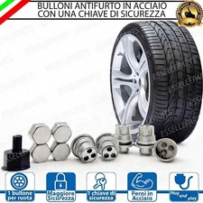 KIT 4 BULLONI ANTIFURTO CERCHI
