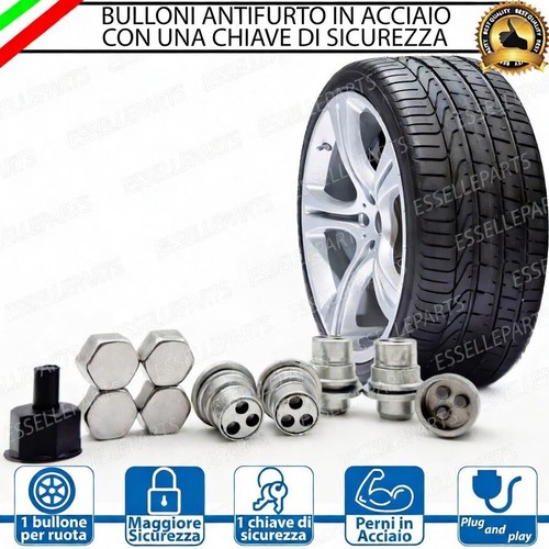 Bulloni antifurto ruote - bulloni,