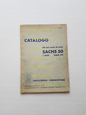 Sachs MOTORE 50 3V 1957 catalogo ricambi originale spare parts list