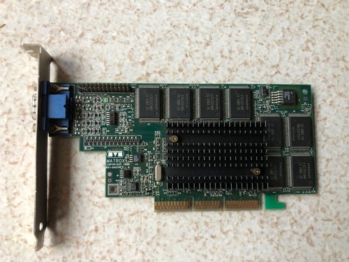 Matrox millennium g400 agp - matrox,