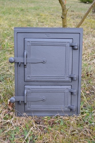 Porta fuoco ghisa 29x39 - fuoco, in