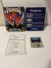 Profezia - Commodore Amiga Genias *RARO & COMPLETO* Avventura Testuale 1991
