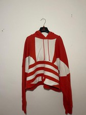 Crop Top Adidas Vintage Rosso E Bianco