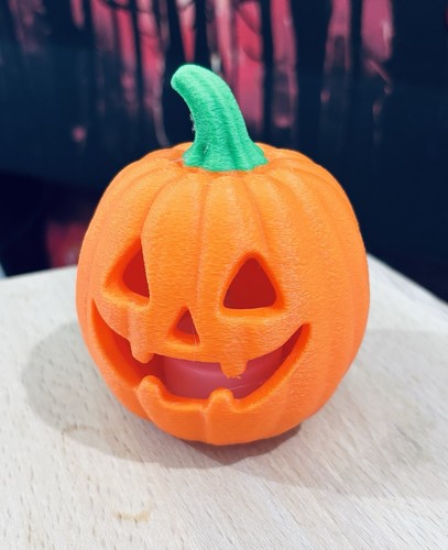 Zucca halloween illuminata - zucca,
