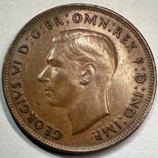 1947 Australia 1 Penny, George