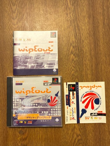 Wipeout ps1 giapponese ntsc - ps1, ntsc-j
