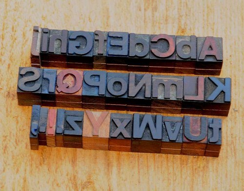 Alfabeto misto tipografia - misto,