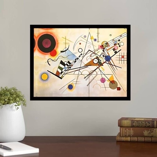 Quadro arte stampa - astratta, su