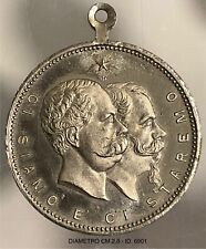 UMBERTO I° VITTORIO EMANUELE II RE D’ITALIA MED ANNIVERSARIO PORTA PIA 1870.1895