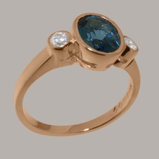 Anello trilogy donna oro rosa