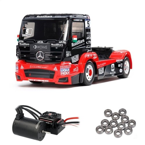 Tamiya mercedes race truck mp4 - tamiya,