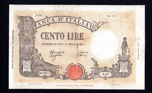 Cento 100 lire grande - 100,
