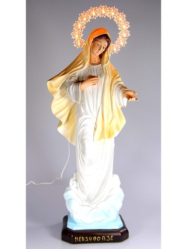 Statua madonna medjugorje - madonna, di