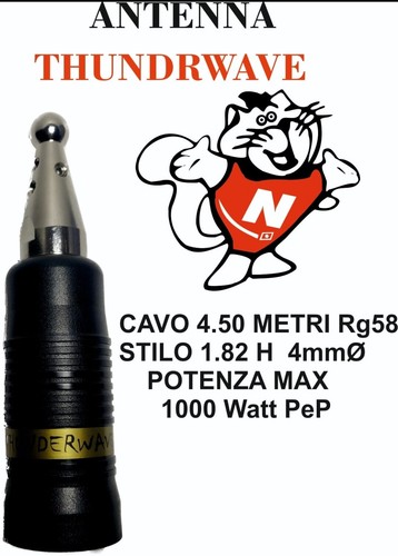 Antenna veicolare mhz - cb,