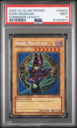 Yugioh dark magician - dark, holo