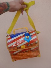 LUPO ALBERTO CESTINO ASILO Merenda Pic Nic Borsa Tracolla Artena Vintage