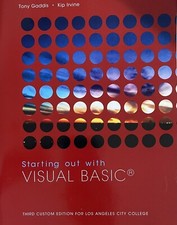 Starting Out with VISUAL BASIC