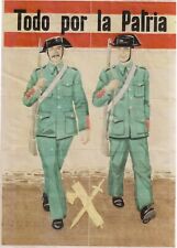 Spagna-Franchismo-Manifesto franchista ad uso tessera annonaria (680 )