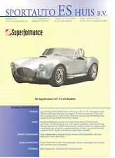 Superformance 427 S/C auto (AC