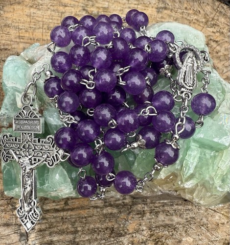 Rosary handmade 8mm - handmade,