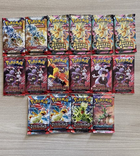 Pokémon bustine nuove - 16,