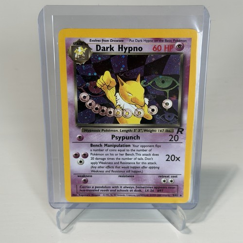 Pokémon dark hypno tcg - hypno,