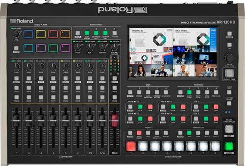 Roland 120hd mixer av - vr-120hd,