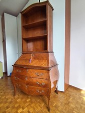 Ribalta Secretaire Scrittoio Libreria Trumeau Antica Vintage Comò Cassettone