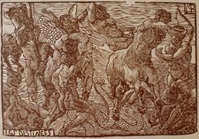 1923 TIREE DU JOURNAL FLOREAL