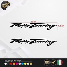 Adesivi Rally Touring – Stile Honda Transalp in Vinile Prespaziato - 2 pz