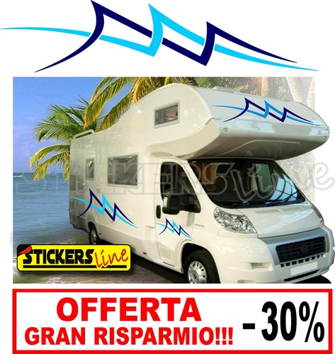 Adesivi camper ocean pezzi - adesivi, 6